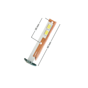 چیپ هدلایت مدل ام 8 اچ چهار 60 وات سفید | CSP m8 h4 60w ww